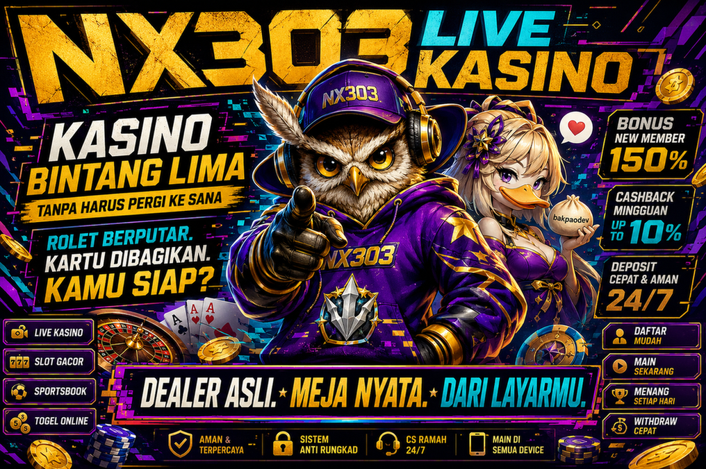 NX303 brand gaming — daftar kasino online dan raih pengalaman terbaik